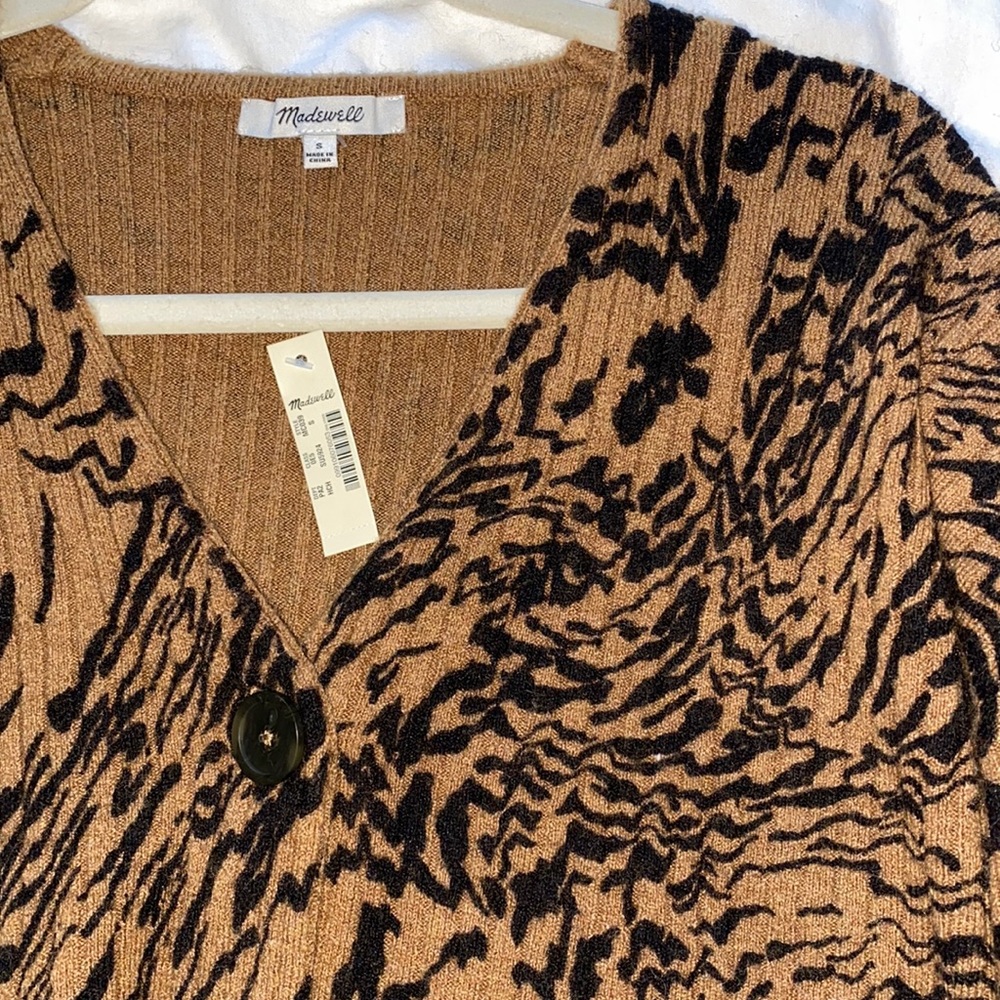 Madewell Tigerized Cardigan